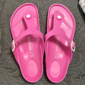 NWOT Birkenstock PINK sandals women’s 10 never worn